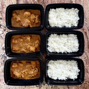 Frozen Chicken Curry – $15/meal (Min. 3)